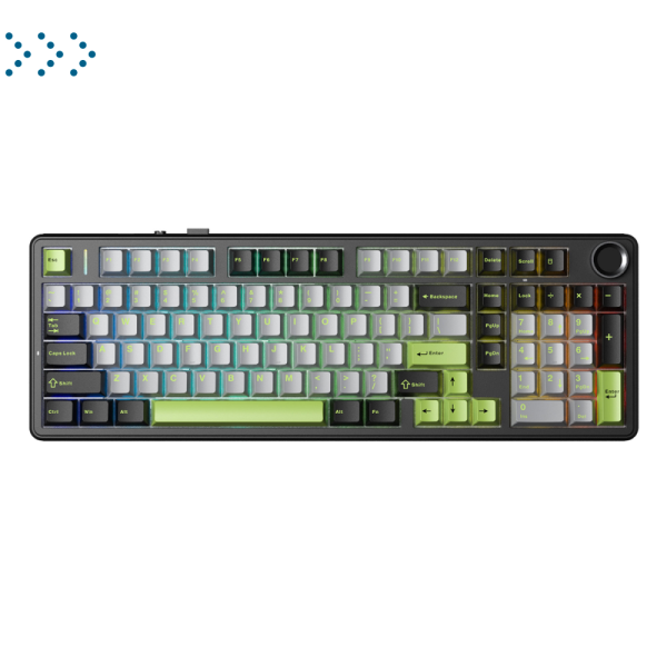 Клавиатуры AULA F99Pro Black-Gray-Green